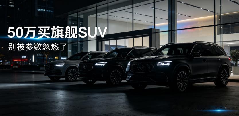 50万买旗舰SUV，别被参数忽悠了
现在的旗舰SUV市场真的卷疯了。问界M9、理