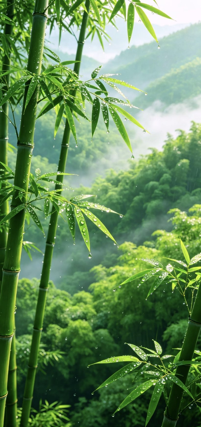 流水生财 竹节高升 