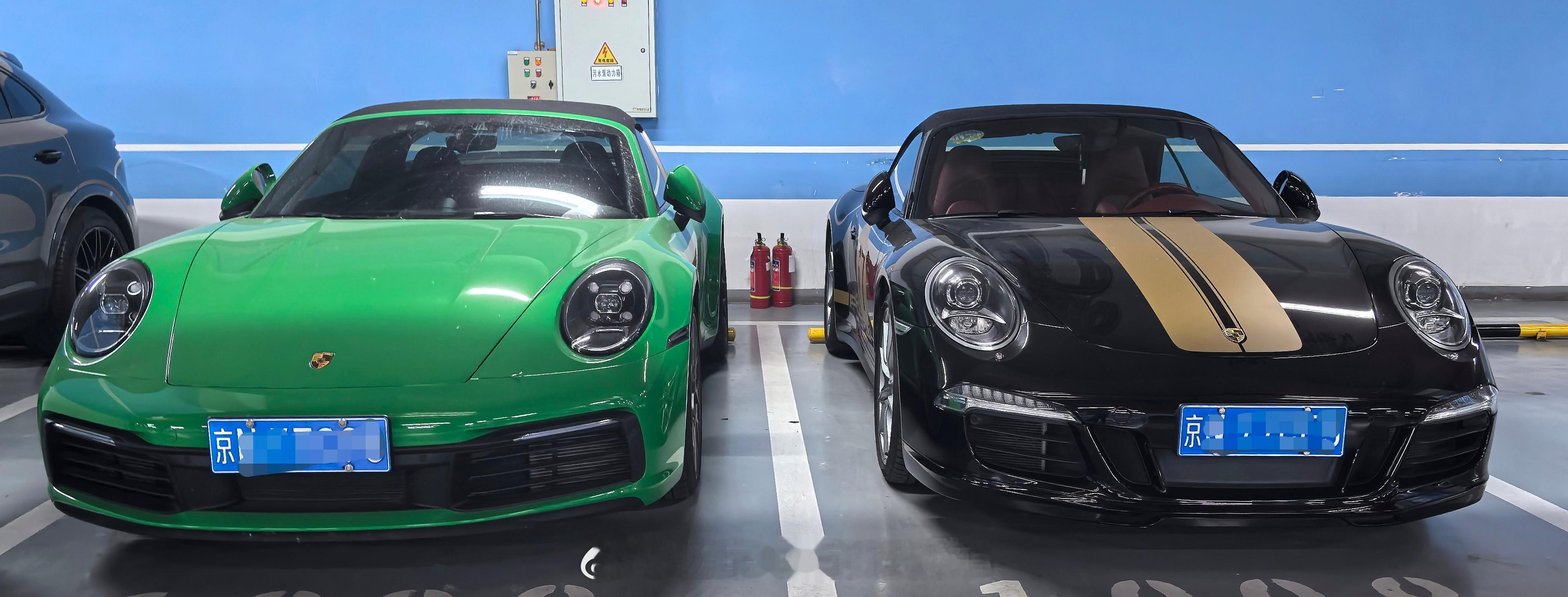半敞的Targa？还是全开的Cabrio？爱自由爱个性的人永远在纠结。保时捷91