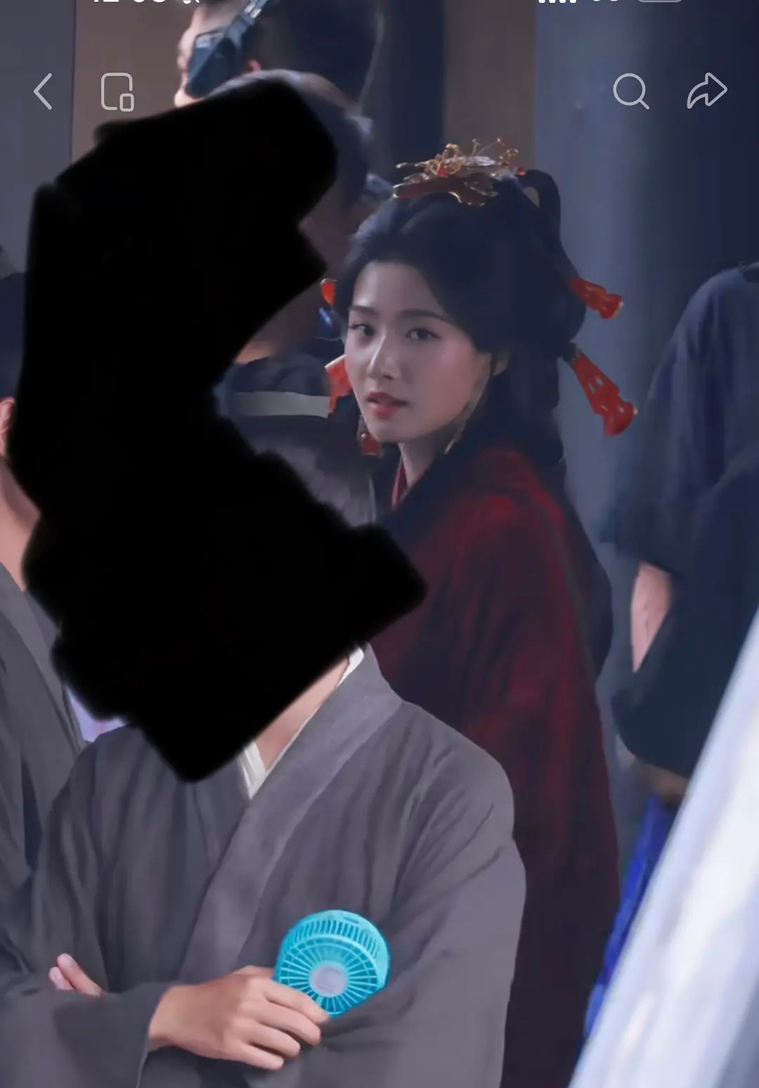 卢昱晓 刺棠 出妆了 如何 ​​​