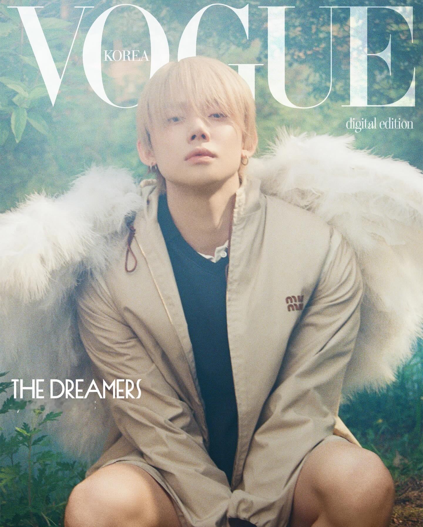 VOGUE KOREA 电子刊封面人物 崔然竣MiuMiu Boy的新封面！ 