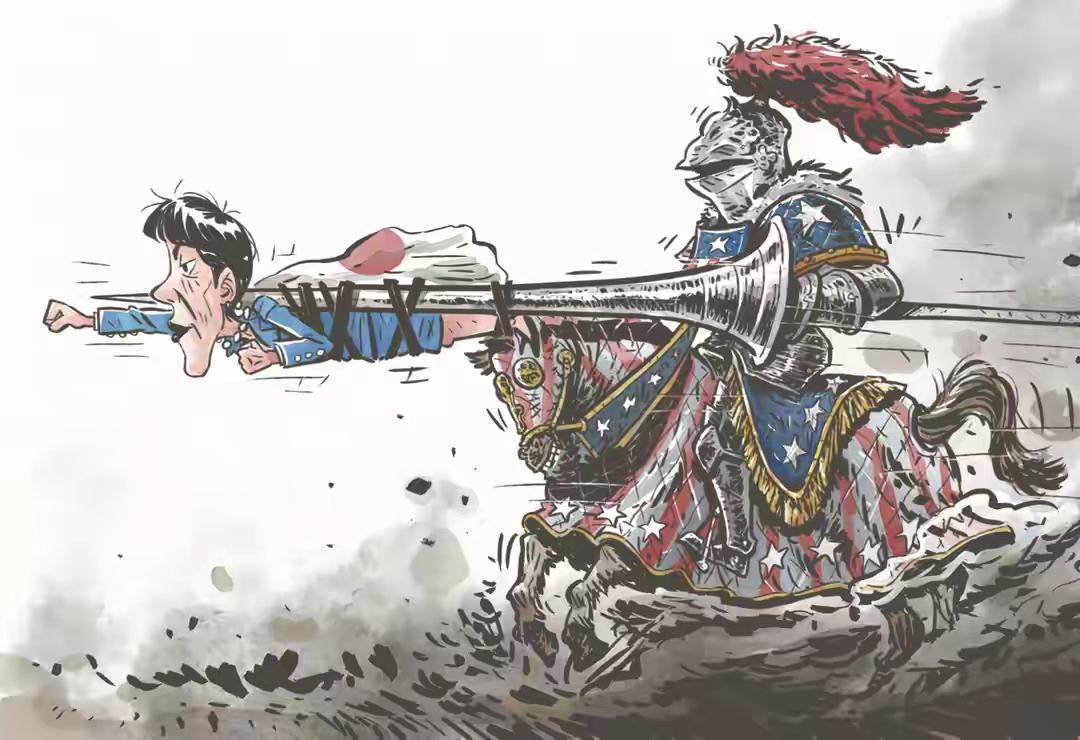 美国：披着民主外衣的军国主义国家

军国主义的核心特征，是将武力扩张作为国家政策