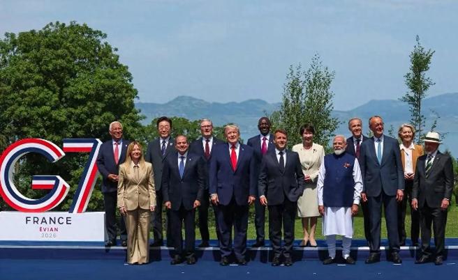 G7闭幕！无联合公报，高市早苗硬扯中国，法德第一个反对
 
6月17日在法国依云