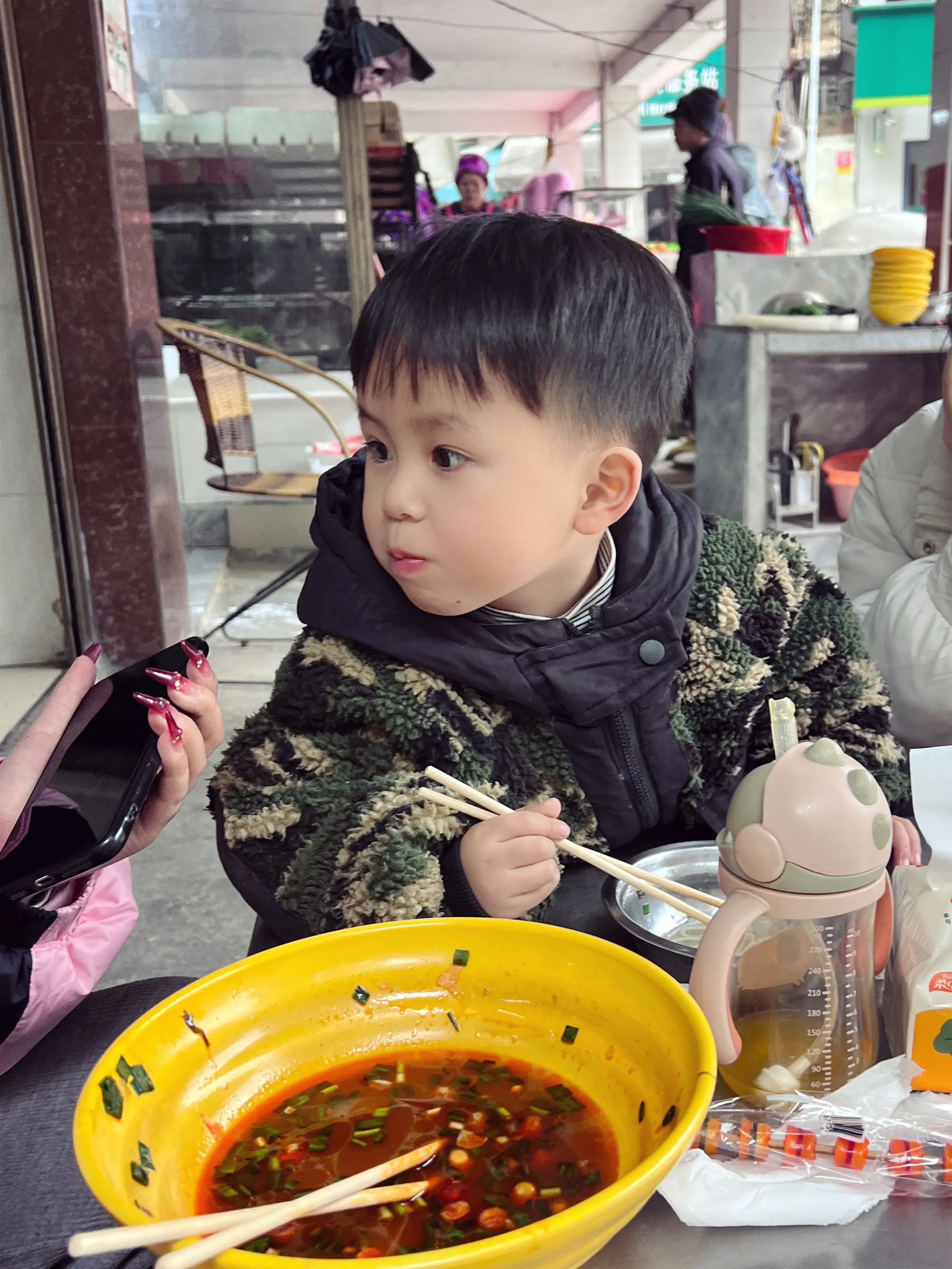幸福在当下 眼中景 碗中餐 身边人