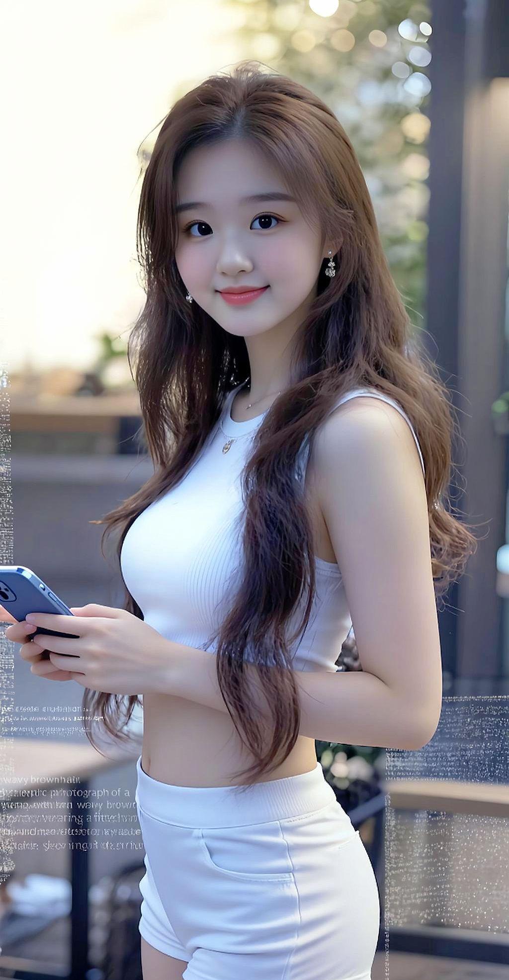 微笑女孩 独特 独一无二 喜欢我的请亮灯 小姐姐