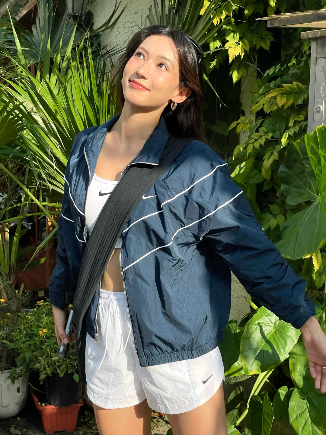 Sportychic girl in town