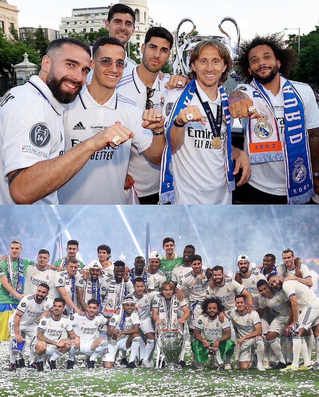 -“皇马在最近的几次欧冠中谱写了一段更为动人的传奇， 那简直就像一个童话故事，不