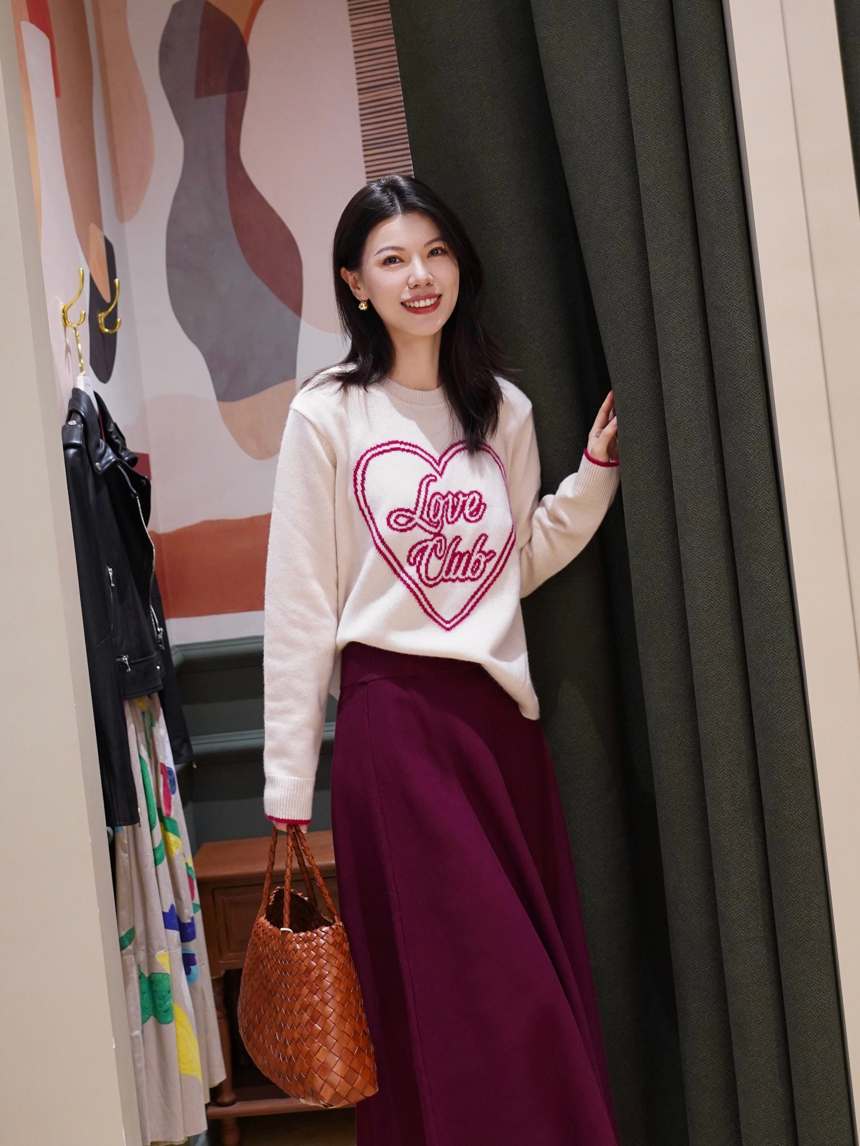 温暖柔软的冬日 💌🍷今天穿什么