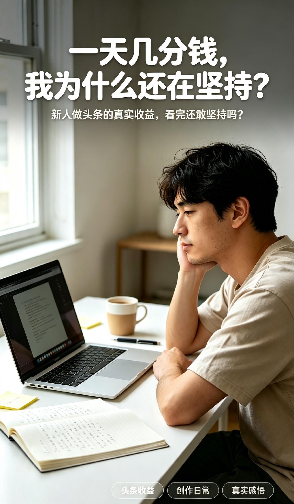 别再幻想头条随便写写就能暴富了，普通人的真实收益，看完你还会坚持吗？
很多新人刚