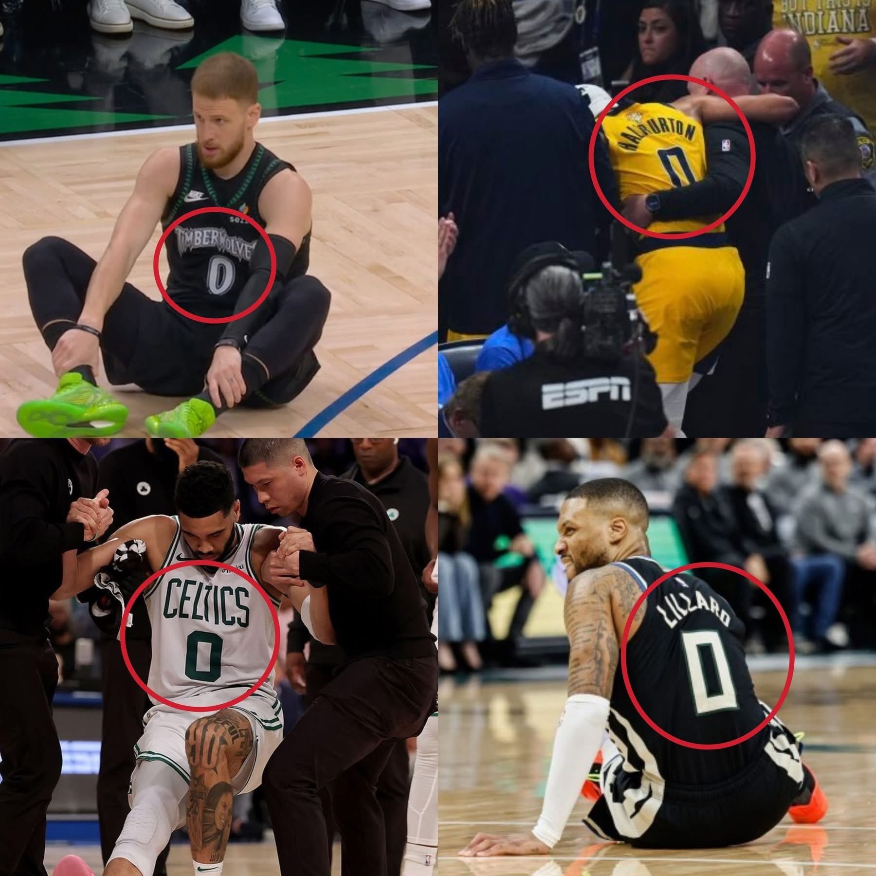 这两个赛季很多穿0号的球员在季后赛都遭遇重伤…nba