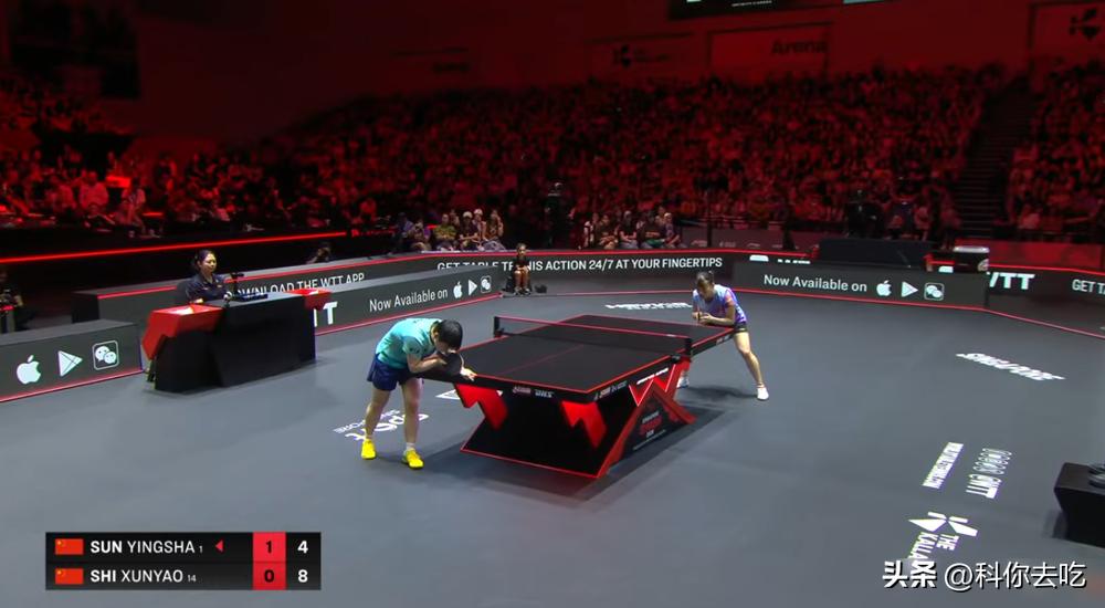 WTT狮城爆出冷汗！世界第一孙颖莎，差点就“翻车”了！你敢信吗？开局11-2，转