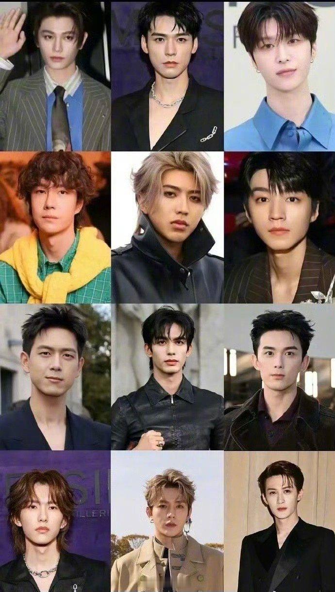 男明星本届时装周G社生图：丁禹兮、龚俊、范丞丞、王一博、蔡徐坤、王俊凯、李现、宋