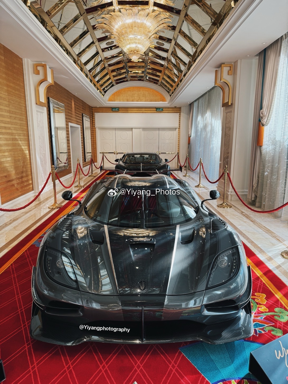 昨天顺便来Wynn Palace和Wynn Macau参观下超跑展, 展览应该到
