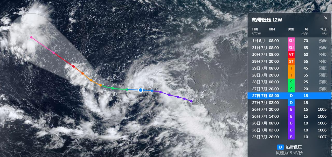 12号台风红霞残余影响我国，13号台风白海豚又来了，这可能一个巨无霸台风趋势，这