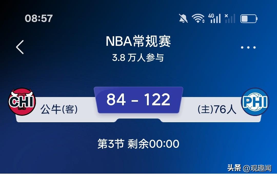 你敢相信吗？三节122分
大帝彻底杀疯了！
休战多场强势复出，恩比德一上来就火力