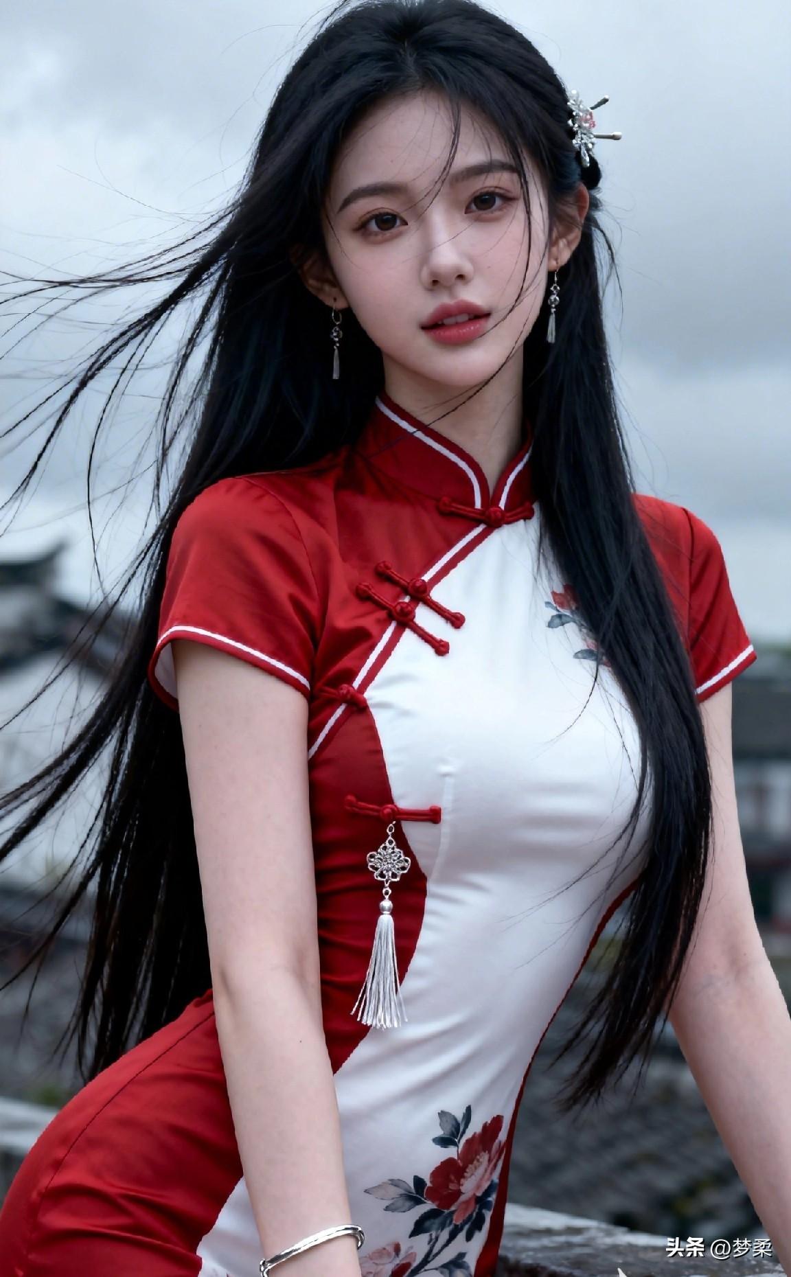 女生穿旗袍可以有多好看?