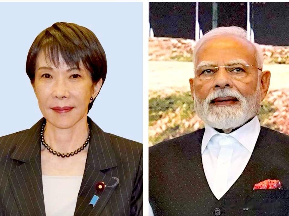 豁出去了！高市早苗冒着7月初的新德里，正处在“45℃以上热浪+雨季”的双重夹击下