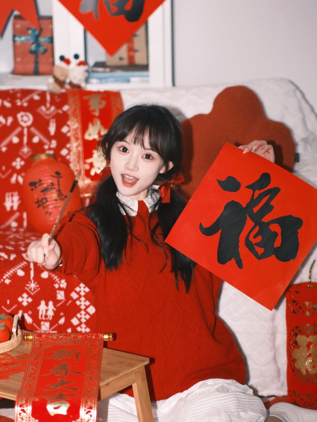 在家就能拍的新年写真🏮🧨