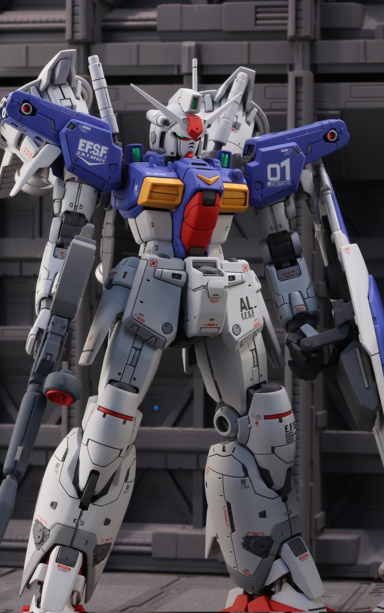 RG 1/44 GP-01Fb（by シンGマン）高达模型[超话]高达模型 ​​