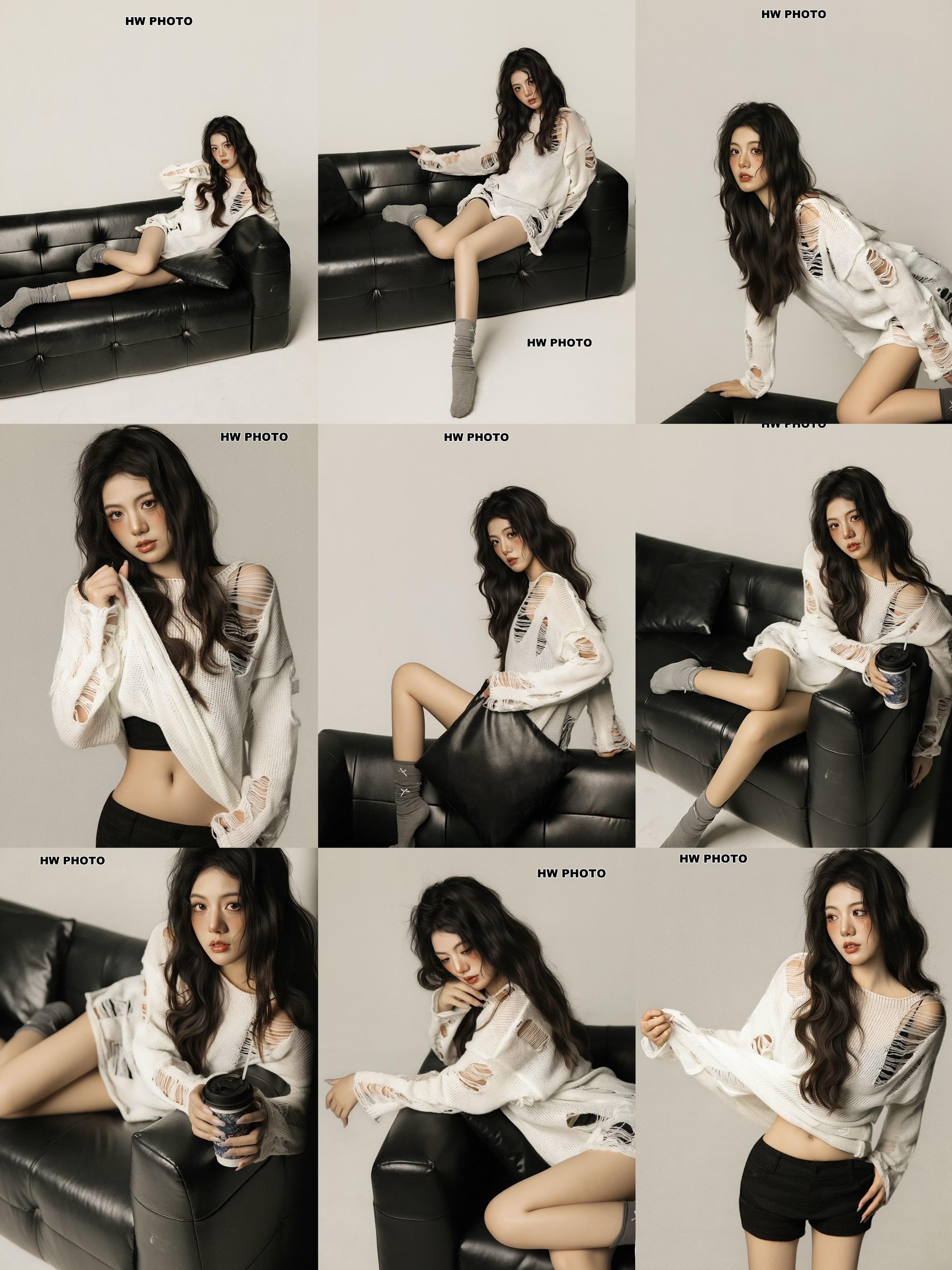 韩杂必拍 少女写真。