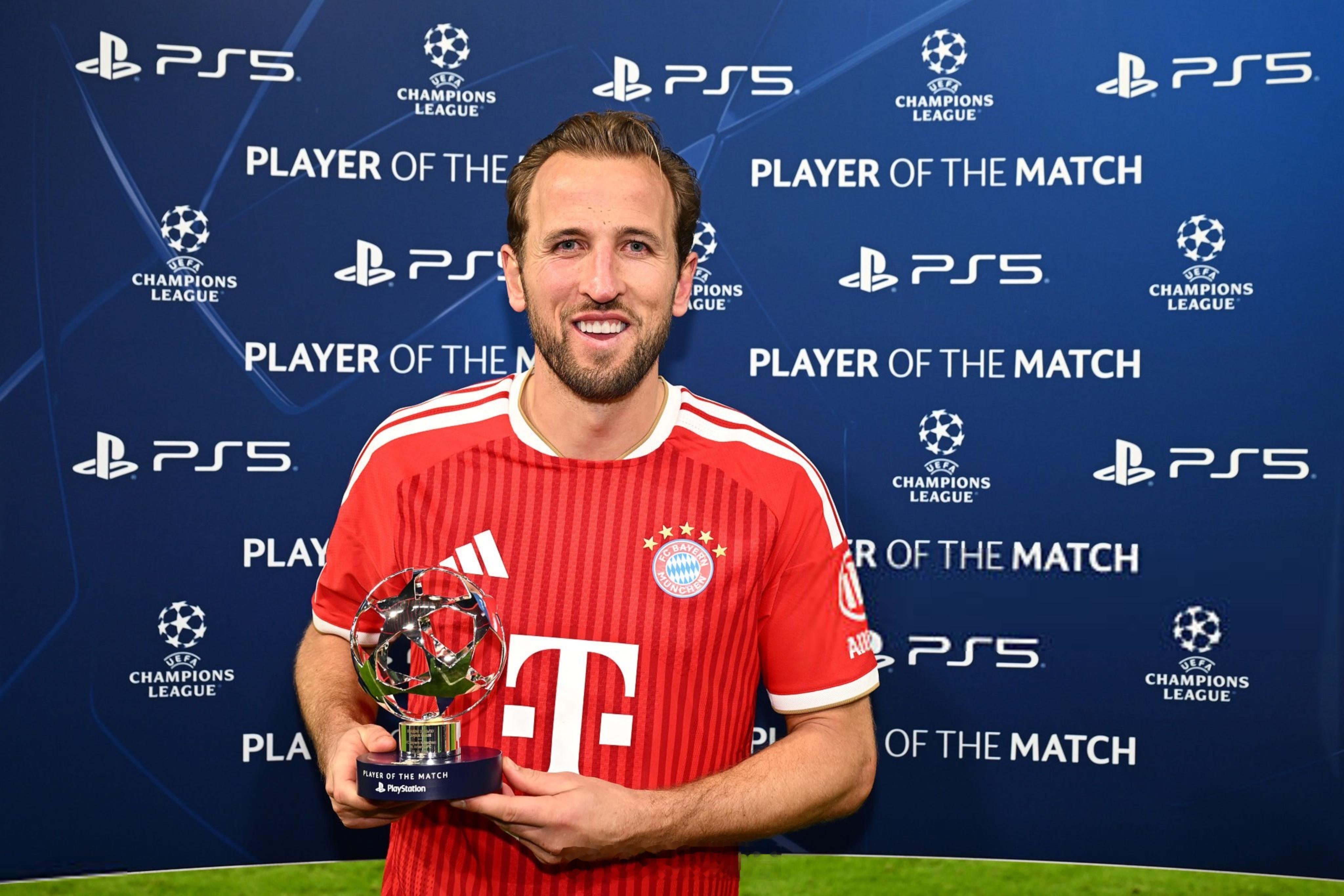Harry Kane 拜仁慕尼黑2比2阿森纳 ​​​