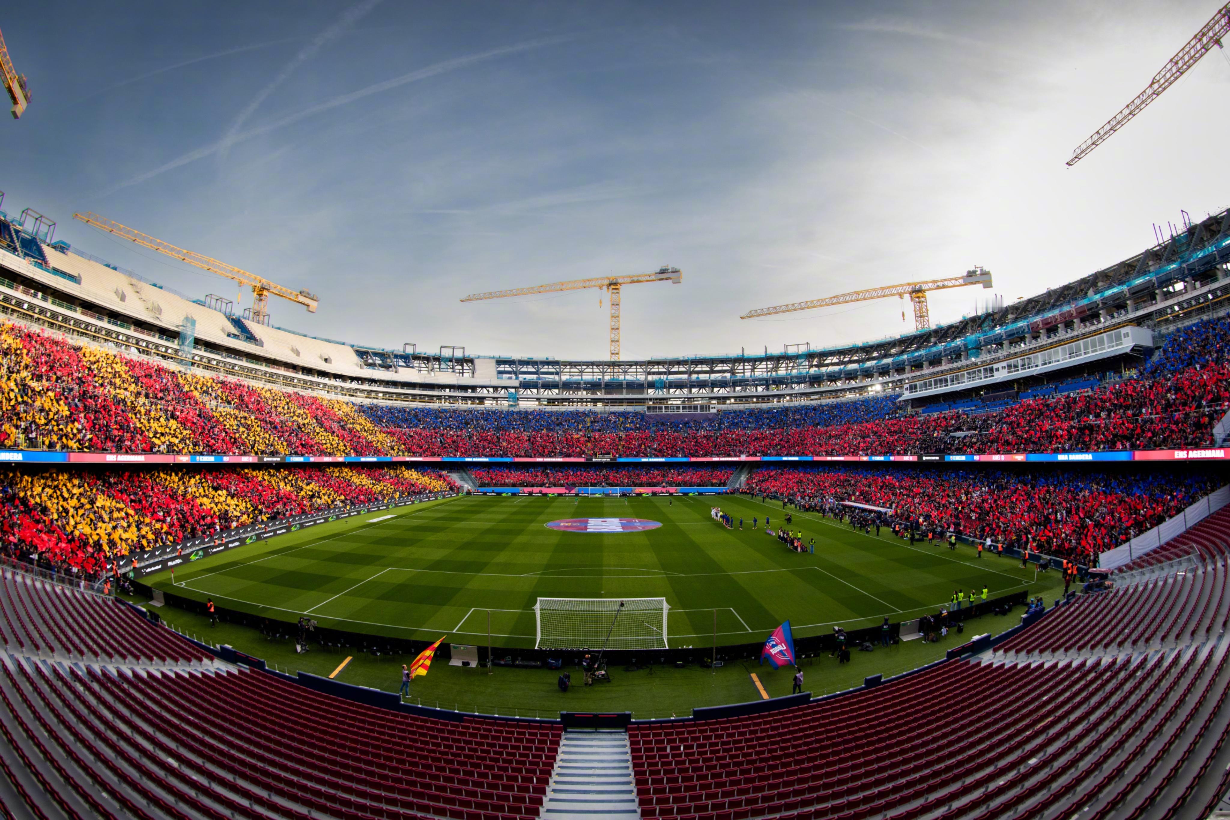 🏟️️Spotify诺坎普就是culer萨迷 的快乐城堡❤️💙在这里，红蓝永