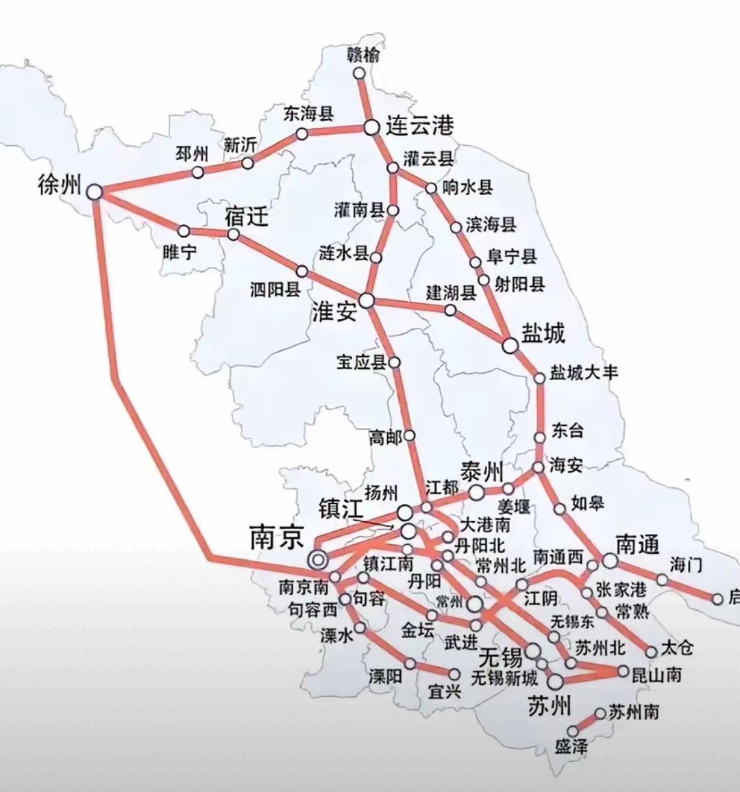 淮安：从“铁路末端”到“苏北枢纽”

普铁时代，位于苏北的淮安市一座不知名的城市