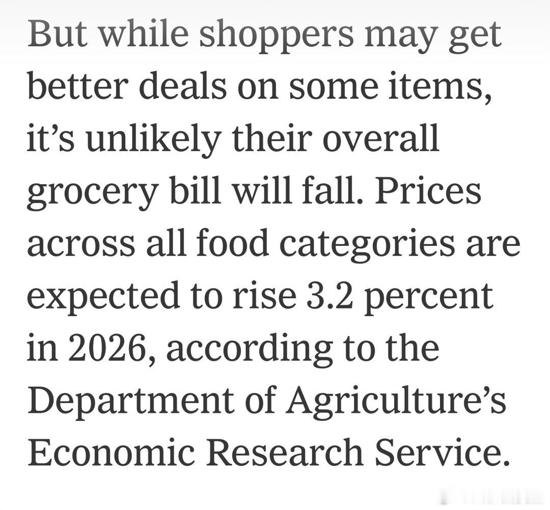 美国食品生鲜，2022-2025涨价18%61%美国人被迫调整购物习惯，以适应预