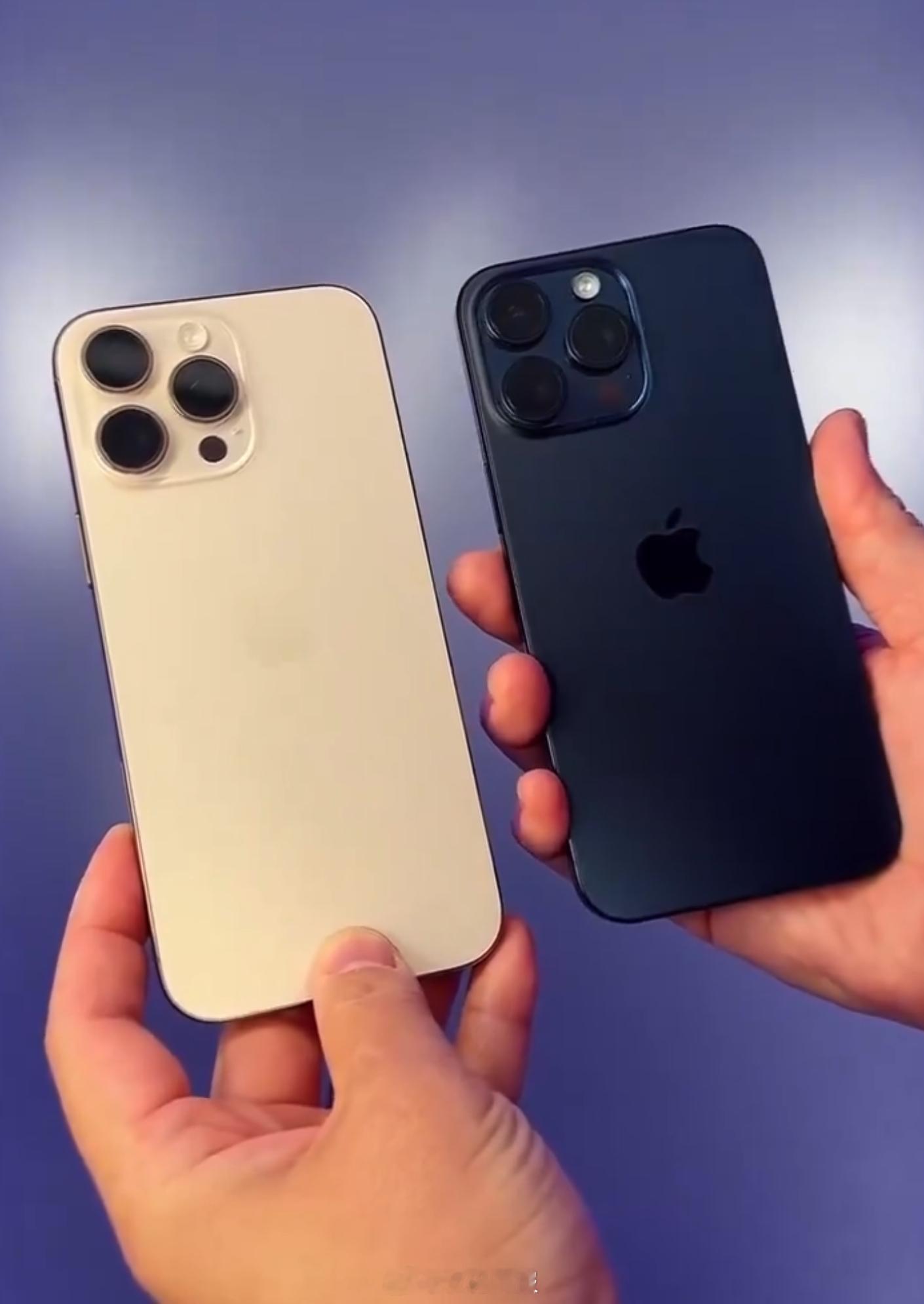 能在2秒内分清楚iPhone 15 Pro和iPhone 16 Pro？ ​​​