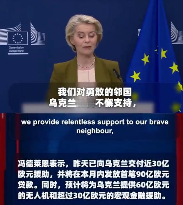 6月9日，欧盟委员会主席冯德莱恩用一种大义凛然的口吻，代表整个欧洲向世界宣布。承