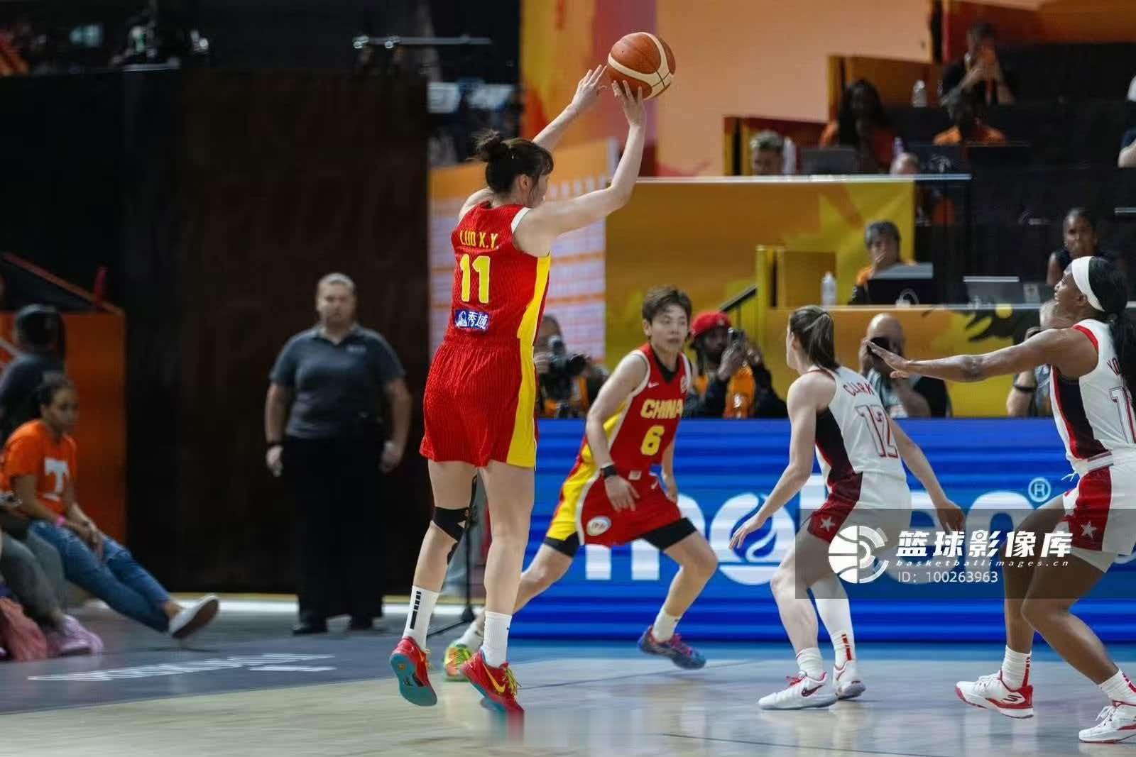 中国女篮近10年5次输美国中国女篮近10年国际大赛与美国交手5次 本场分差第二大