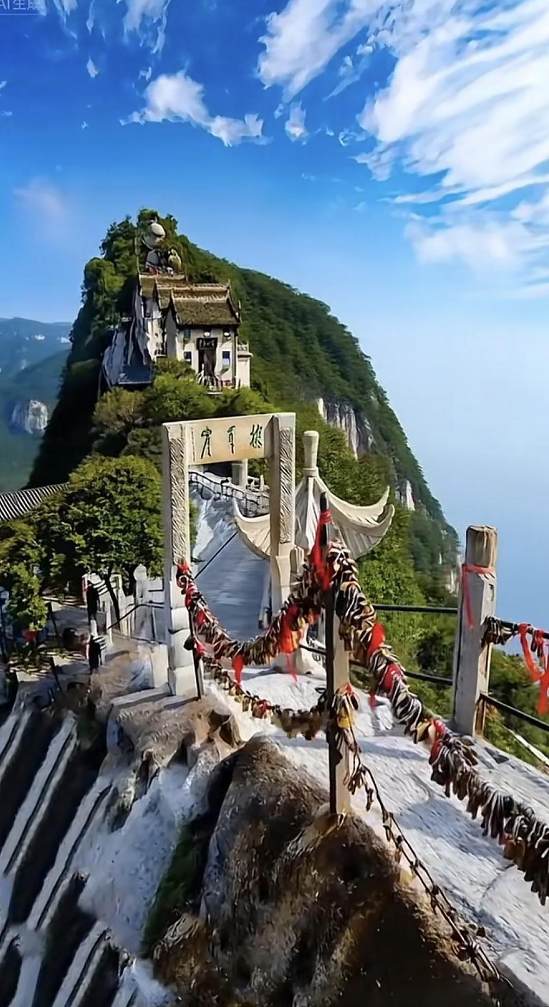 奇险天下第一山——华山，名不虚传👍风景 华山