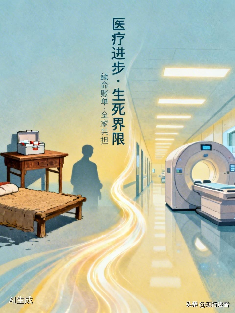 老一辈人往往走得突然，那时的医疗条件实在有限。记得邻居家的老奶奶，犯哮喘时连赤脚