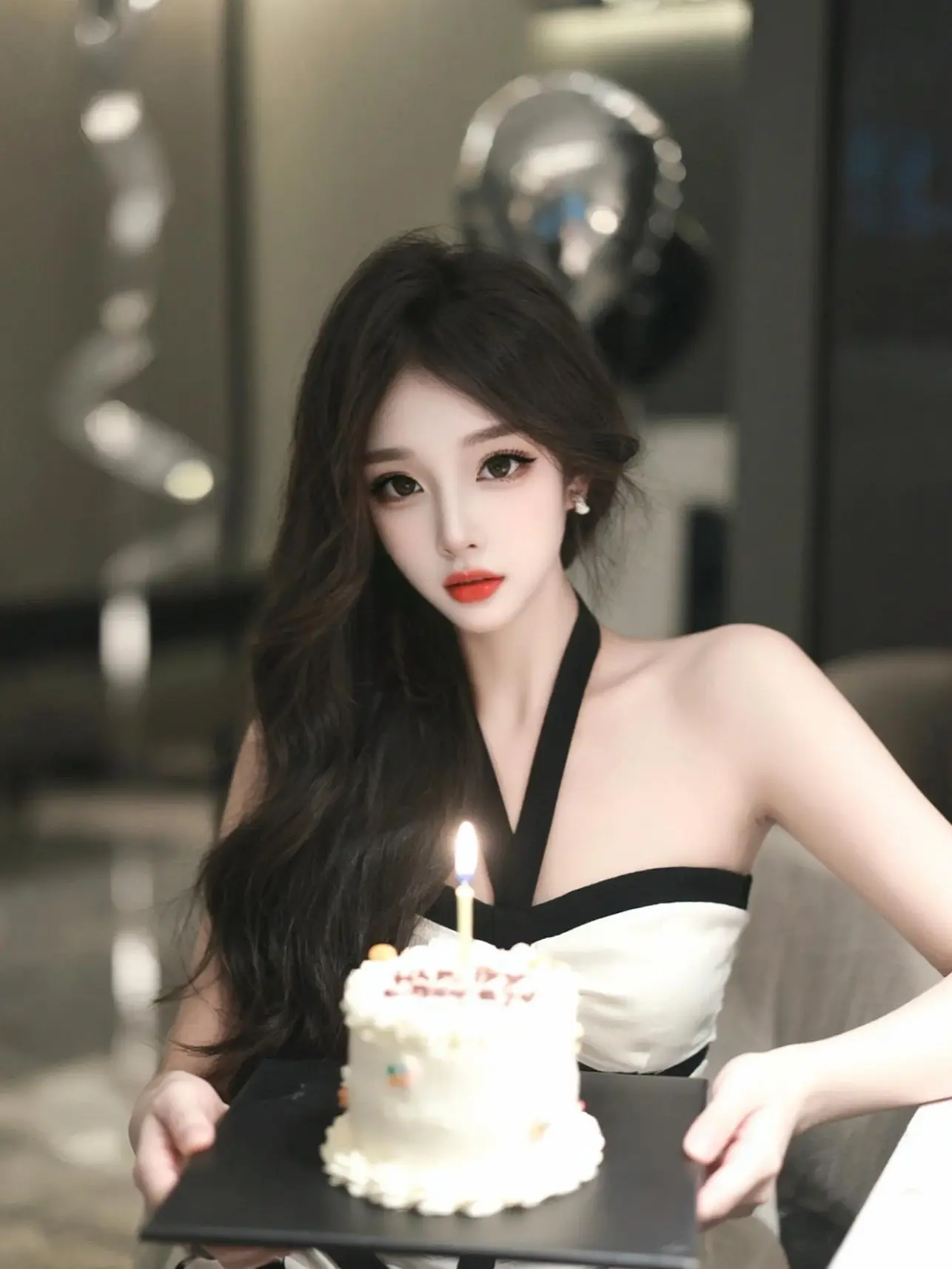 ins蛋糕 美少女蛋糕 可甜可盐 高级感拉满的生日拍照技巧 氛围感女神