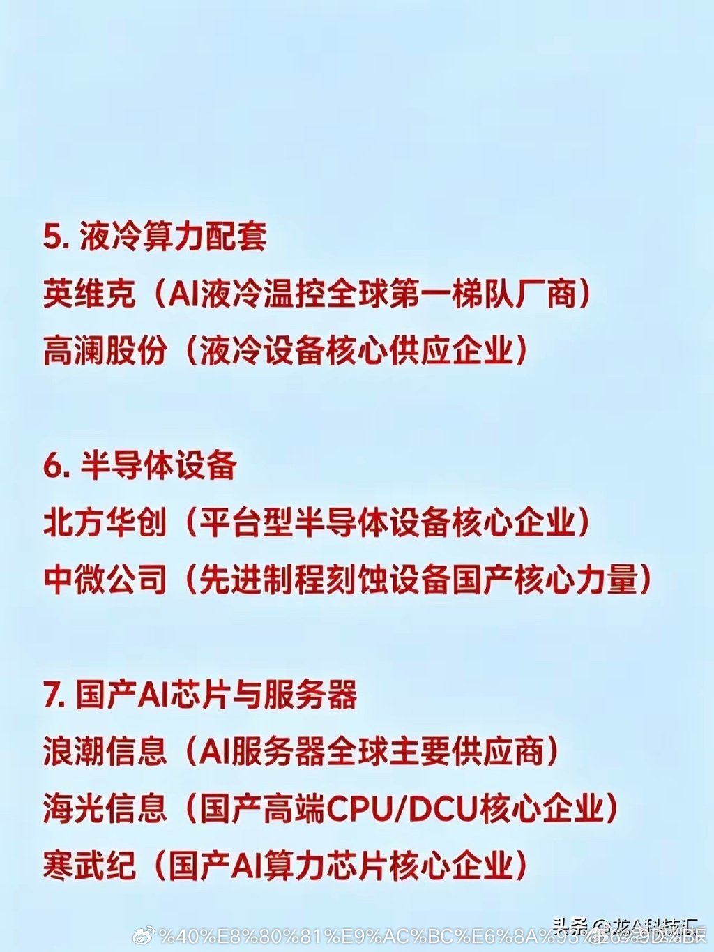 7月5日，本周二十大热点科技及其完整版龙头企业汇总1. 存储芯片江波龙（企业级S