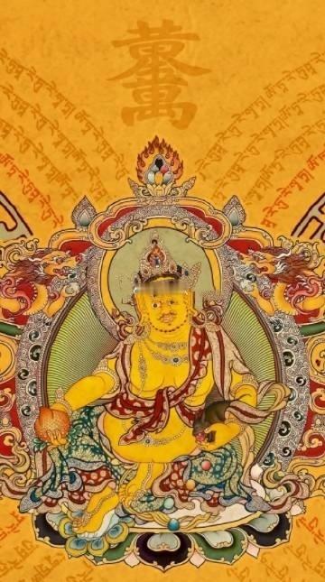 黄财神赐你大富大贵，红红火火，财气冲天，财富圆满 ​​​