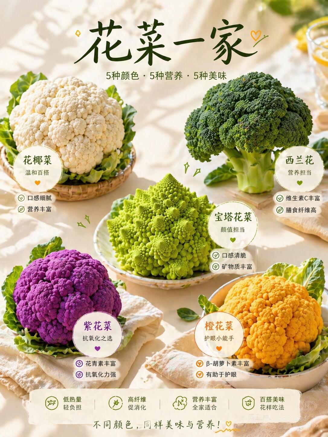 看关晓彤吃才知道有紫色西蓝花第一次知道，线上线下都没见过，清炒的时候看着食欲好一