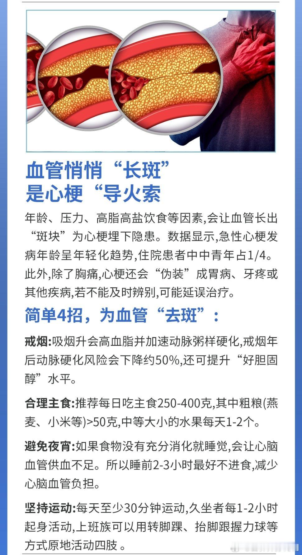 智能手表真能预警心脏病吗世界心脏日全民营养提升计划 心梗不再专属老人，年轻人也要