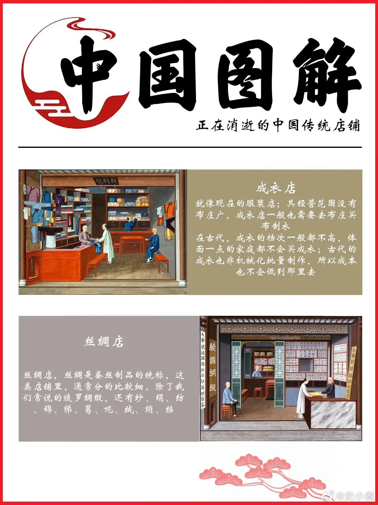 这些中国传统店铺正在慢慢消失（其中有的只是变了样式，不再传统）