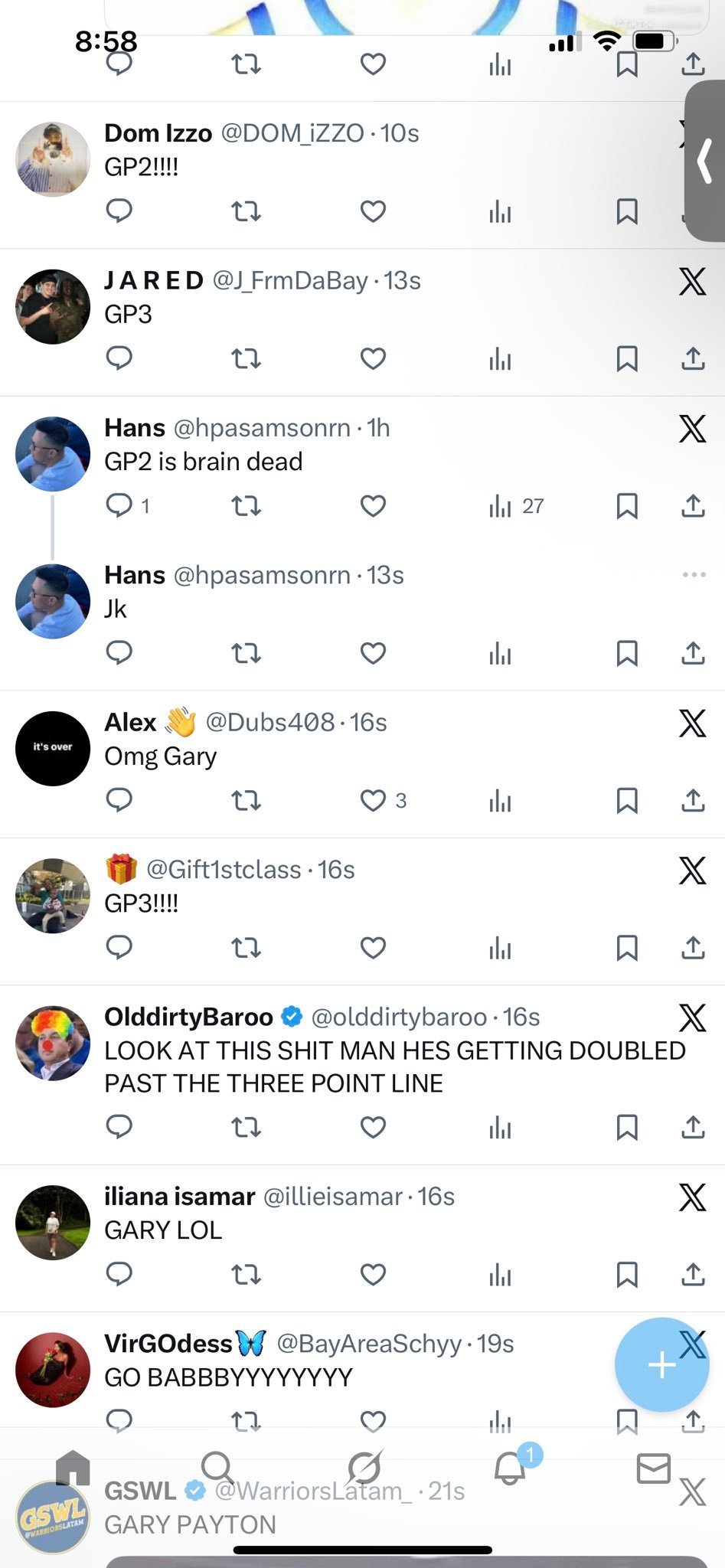 小佩顿和波杰突然就苏醒了，也终于让包夹付出了代价！上半场很垃圾的比赛，到了第四节