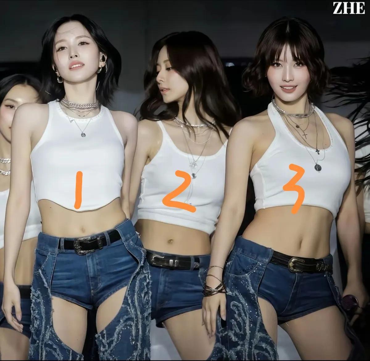如果无论如何一定要选一个对象，如图一二三哪个是你的菜？