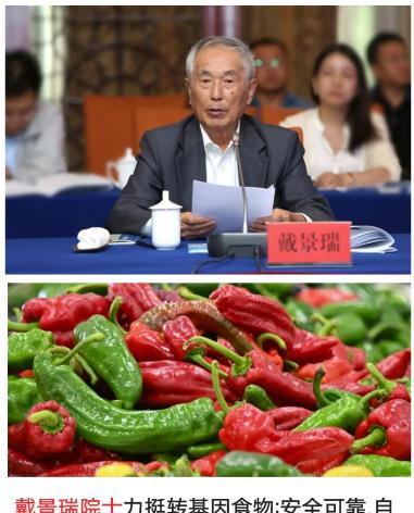 中国工程院院士戴景瑞表示，转基因食物是安全的。

这句话最近在网上又吵翻了天，有