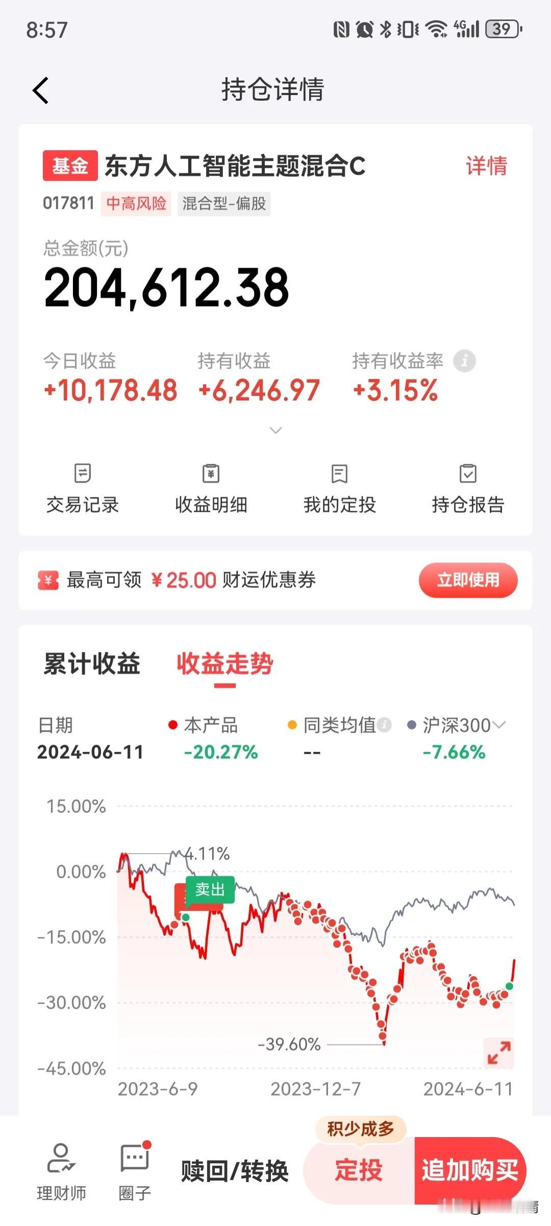 一夜回本，明天落袋为安！