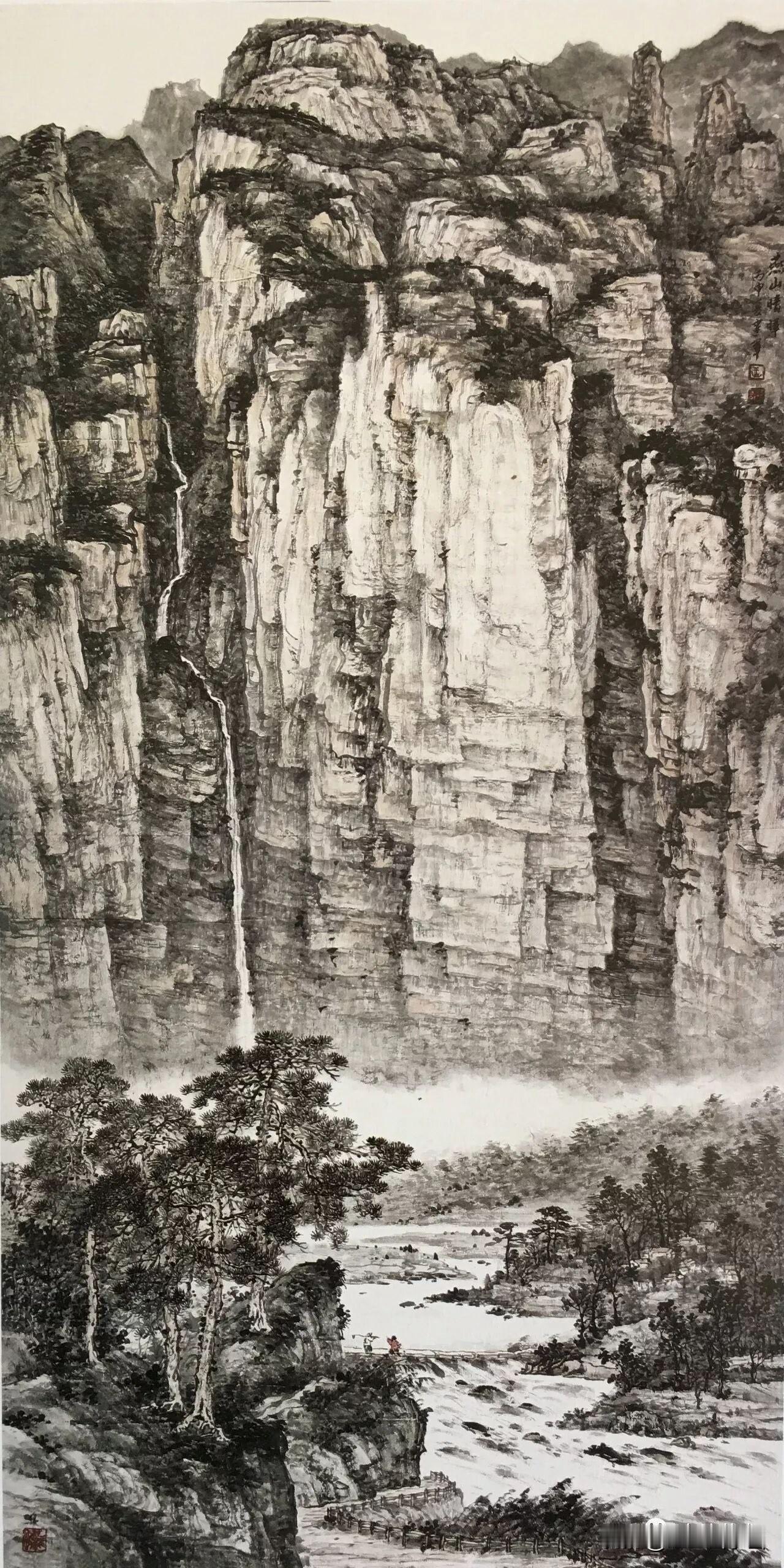 有没有喜欢的国画作品王建军三土画