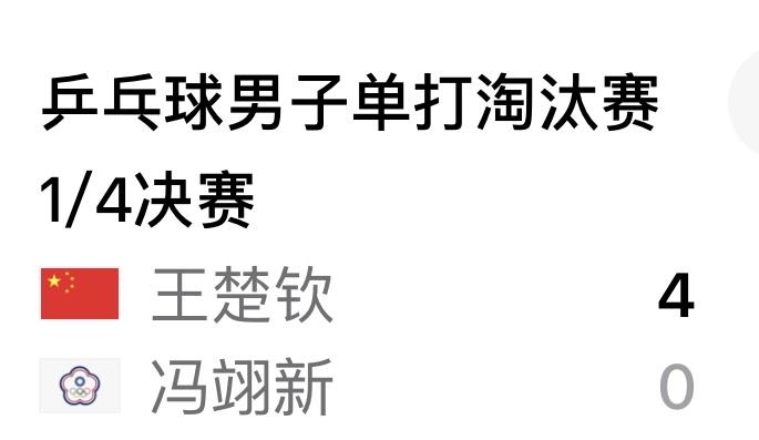 开心，开心，开心。王楚钦和林诗栋双双晋级🏓男单四强。
怎么说来着，东边不亮西边