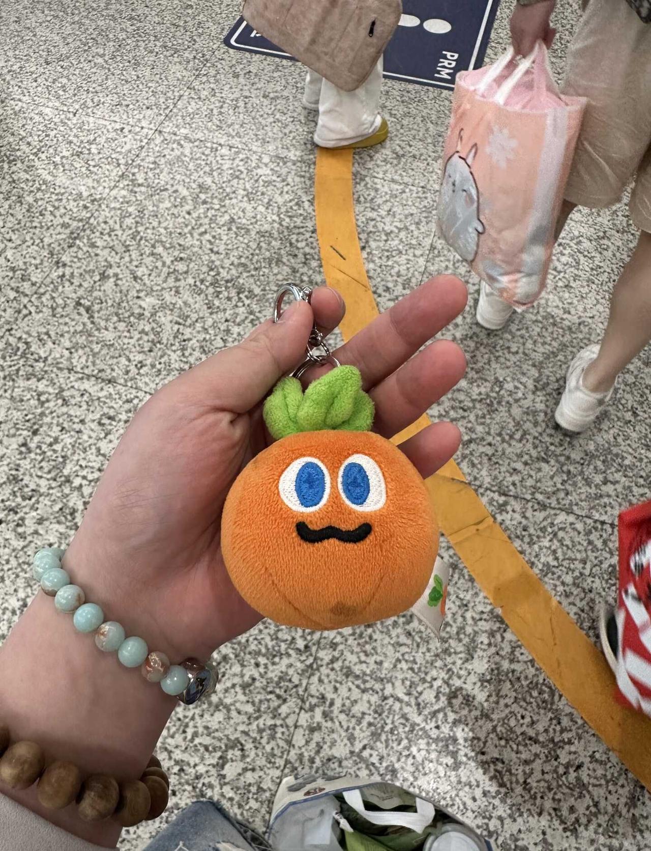 助力卜卜回家！
在虹桥机场 抵达前往行李提取的扶梯附近 捡到一个孩子 身上有两处