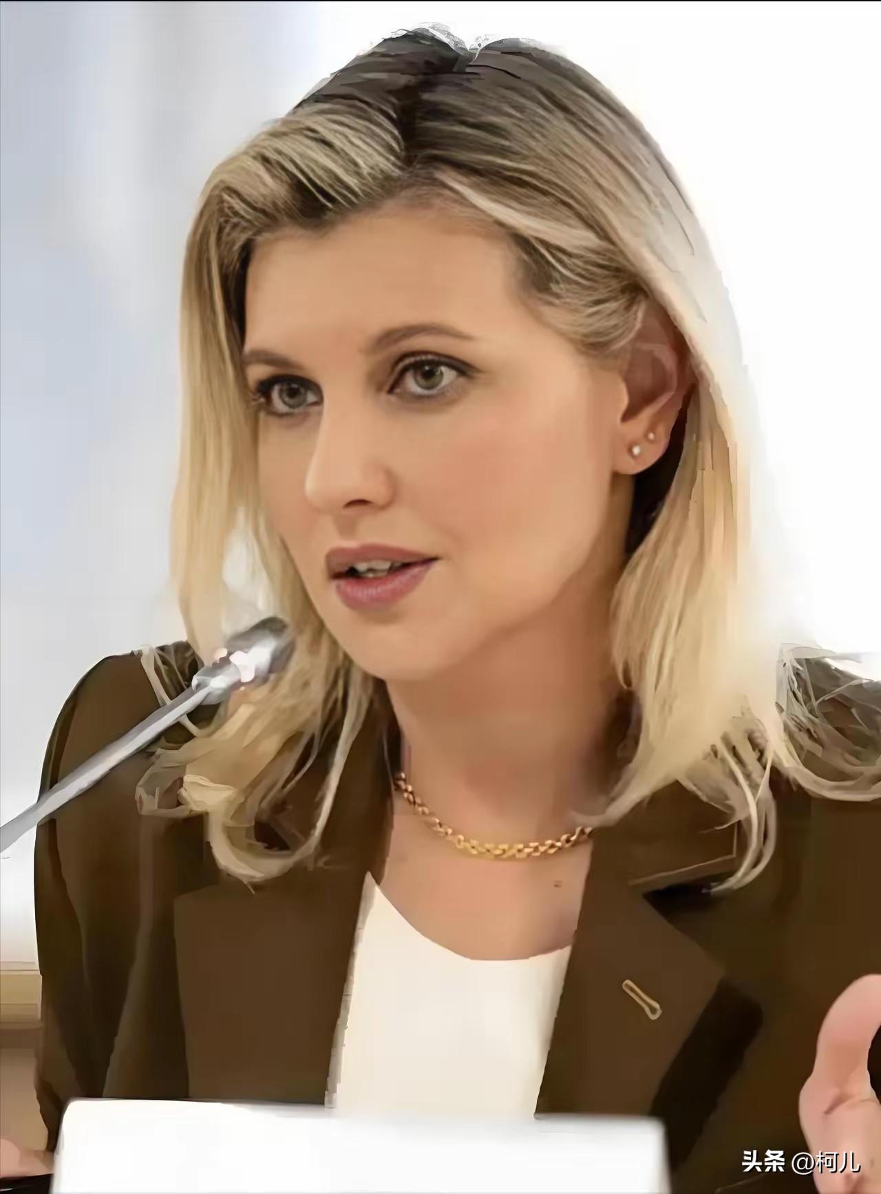 四年战争，泽连斯基夫妇终于扛不住了？2026年3月30日，乌克兰第一夫人叶莲娜·