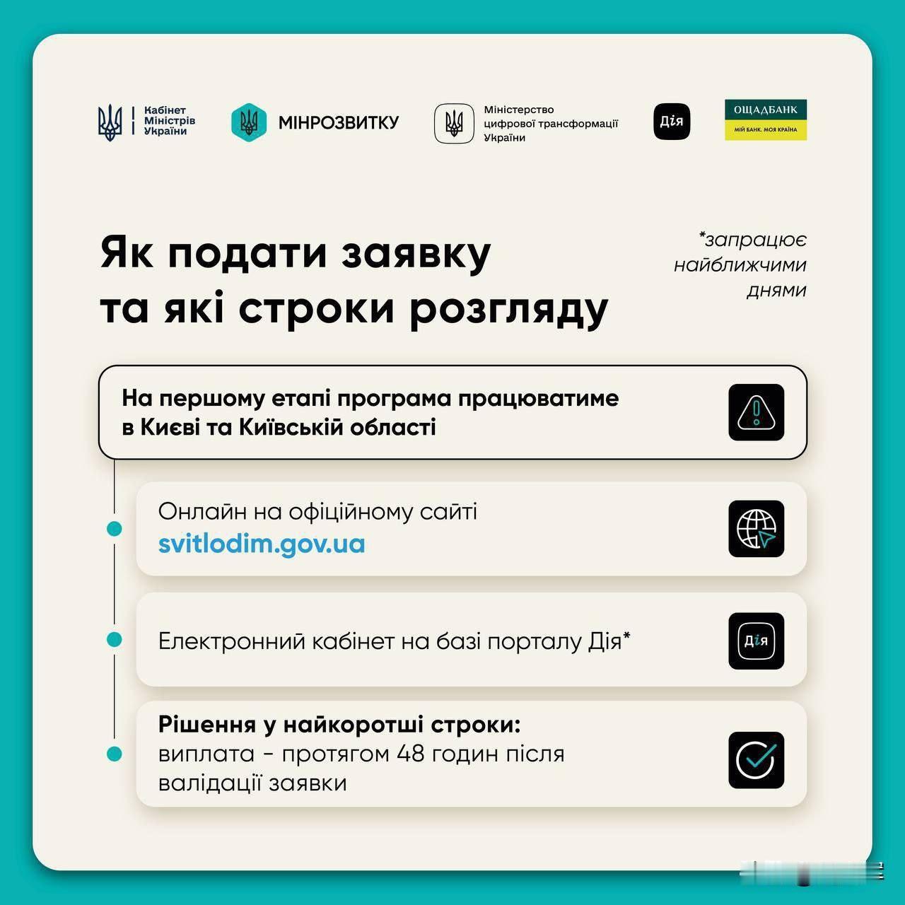 乌克兰“光明家园”计划启动：政府最高补贴30万格里夫纳，助力公寓楼购置应急供电设
