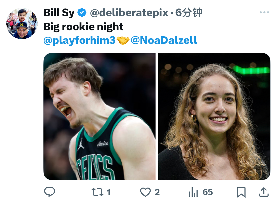 凯尔特人国度 今天不仅是Baylor Scheierman的新秀赛季最强一战，也