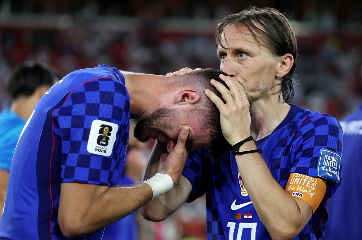 莫德里奇炮轰裁判FIFA官方证实克罗地亚绝平球无效克罗地亚出局后崩溃 莫德里奇赛